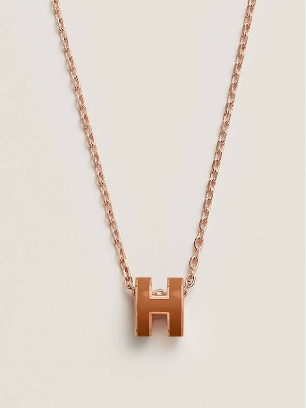 Pop H Mini Necklace New Gold - HERMES - BALAAN 2