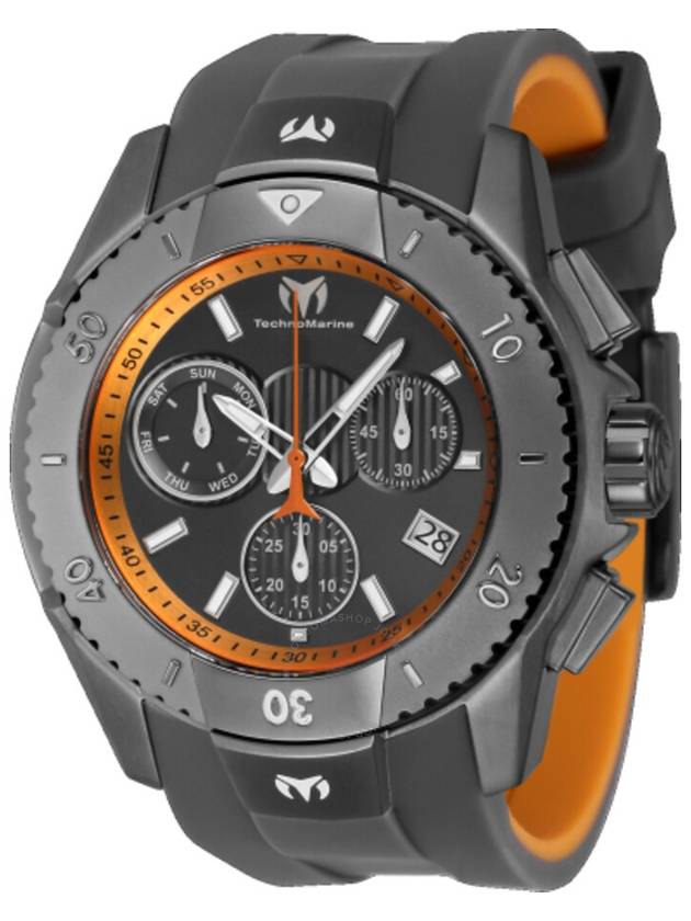 Technomarine UF6 Chronograph Quartz Gunmetal Dial Men's Watch TM-621032 - TECHNOMARINE - BALAAN 1