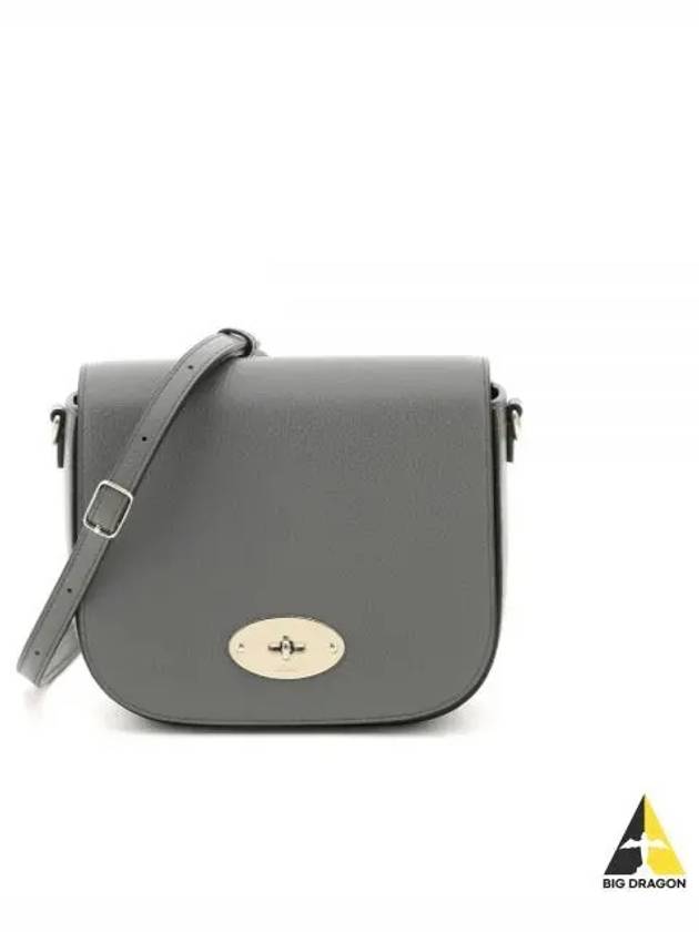 Darley Satchel Classic Grain Small Cross Bag Grey - MULBERRY - BALAAN 2