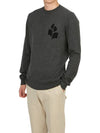 Men's Evans Logo Sweatshirt Grey - ISABEL MARANT - BALAAN 6