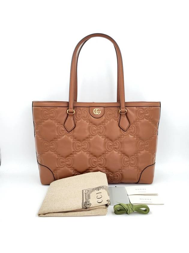 Women s GG Matelasse leather tote bag - GUCCI - BALAAN 3