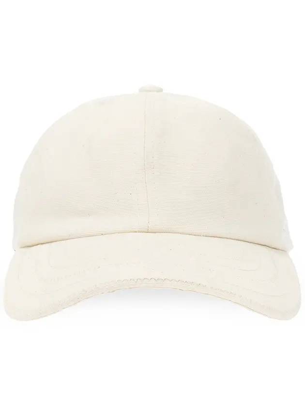 La Casquette Jacquemus Signature Ball Cap Ivory - JACQUEMUS - BALAAN 1