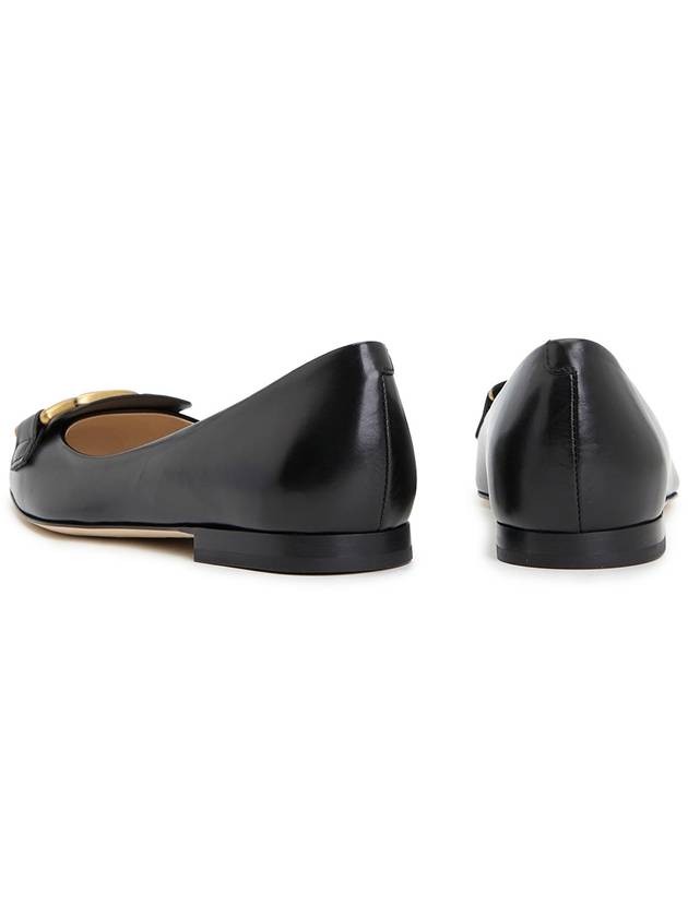 Kate Leather Ballerina Black - TOD'S - BALAAN 7