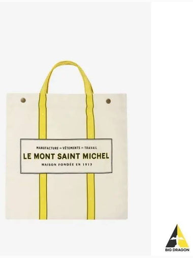 LE MONT ST MICHEL ARLINA PRINTED TOTE Yellow - LE MONDE BERYL - BALAAN 1