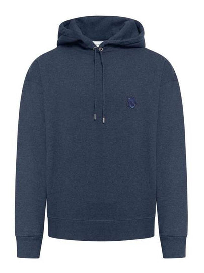 Bold Fox Head Patch Oversize Hoodie Navy - MAISON KITSUNE - BALAAN 2