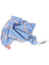 Checkerboard Scarf MX3SF066BLU - P_LABEL - BALAAN 11