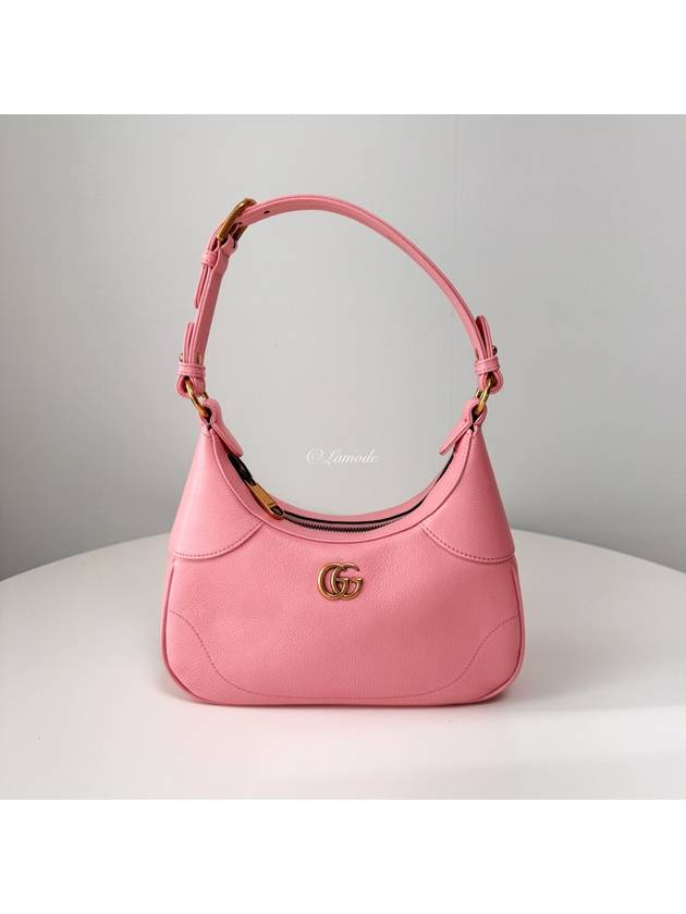 Aphrodite Small Logo Chain Shoulder Bag Light Pink - GUCCI - BALAAN 4