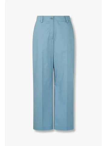 PS Women s Straight Fit Chino Pants Blue - PAUL SMITH - BALAAN 1