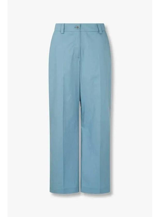 30 9 29 PS Women s Straight Fit Chino Pants Blue - PAUL SMITH - BALAAN 1