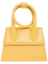 Le Chiquito Noeud Coiled Tote Bag Dark Yellow - JACQUEMUS - BALAAN 3