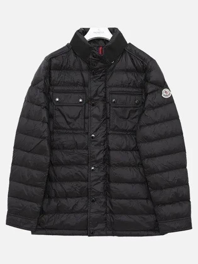 Monkle Kids ARAKIM patch logo padded boys jacket 1A00044 595FE 999 8A 270137 1044155 - MONCLER - BALAAN 1