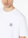 Bold Fox Head Patch Comfort Short Slevee T-Shirt White - MAISON KITSUNE - BALAAN 4