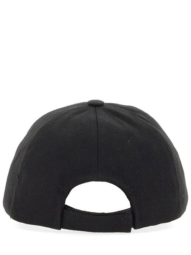 Tyron Logo Cotton Ball Cap Black - ISABEL MARANT - BALAAN 3