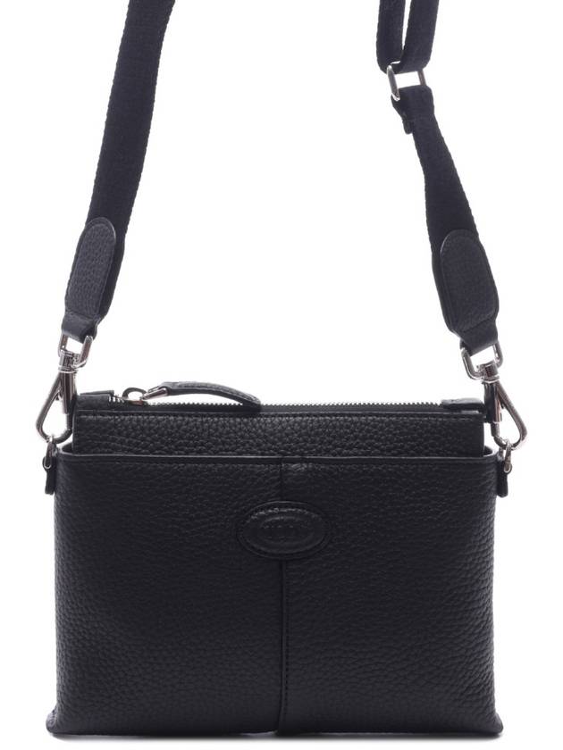 Di Small Leather Cross Bag Black - TOD'S - BALAAN 2