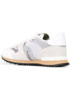 Mesh Fabric Camouflage Rockrunner Low-Top Sneakers White - VALENTINO - BALAAN 4