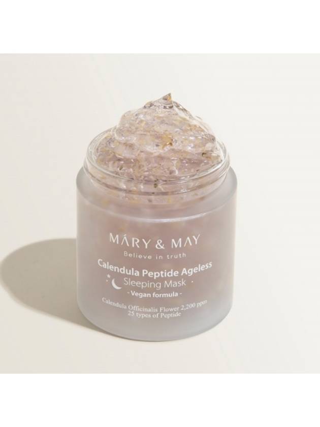 [Mary&May] *TIMEDEAL*  Calendula Peptide Ageless Sleeping Mask 110g - MARY&MAY - BALAAN 5