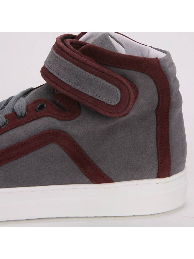 Men's High Top Sneakers 101TRIM SUEDEC GRAY WINE - PIERRE HARDY - BALAAN 8