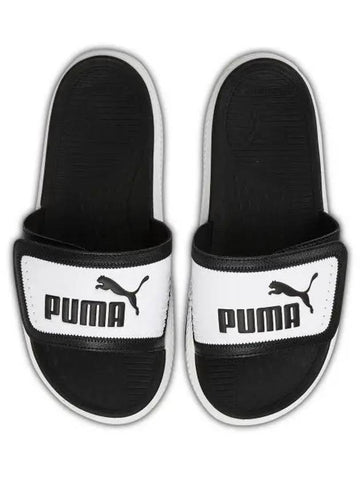 Soft Ride Pro Slide Slippers V 39427001 Black Black White Slipper Sandals 330637 - PUMA - BALAAN 1