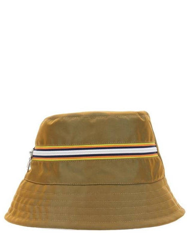 K-Way Bucket Hat With Zipper Logo - K-WAY - BALAAN 1