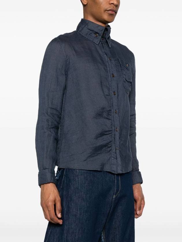 sphere embroidery linen shirt 3501001OW00SJ - VIVIENNE WESTWOOD - BALAAN 4