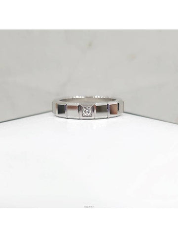 Lux You Diamond 1P Ice Cube Ring White Gold No 49 - CHOPARD - BALAAN 1