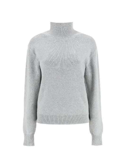 Cashmere And Wool Sweater Grey - FENDI - BALAAN 2