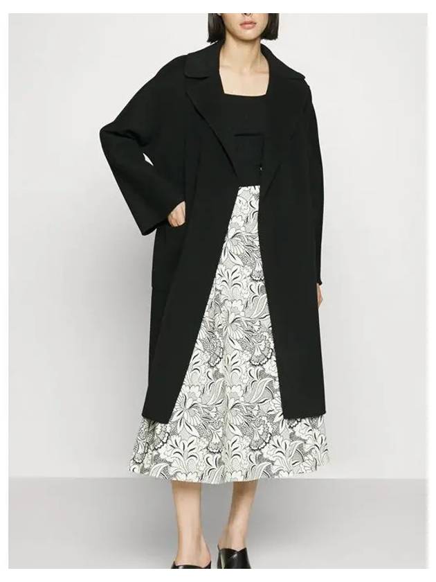 Rovo Wool Single Coat Black - MAX MARA - BALAAN 8