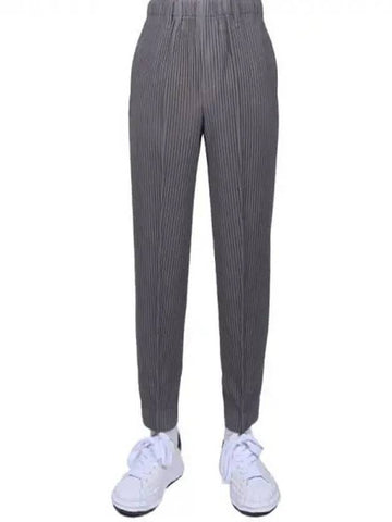 Men s Homme Pliss Pleated Pants Gray JF145 17 1120888 - ISSEY MIYAKE - BALAAN 1