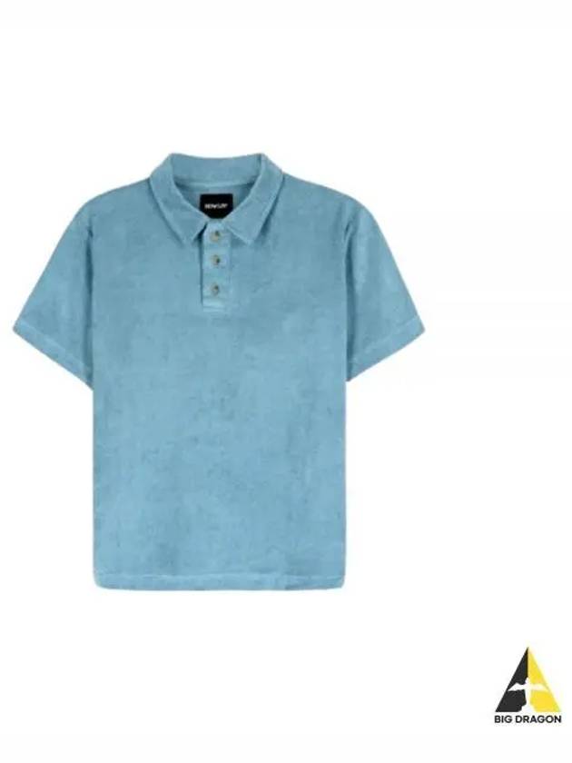 HOWLIN 24 MR FANTASY COLDBLUE terry polo tee - HOWLIN' - BALAAN 1