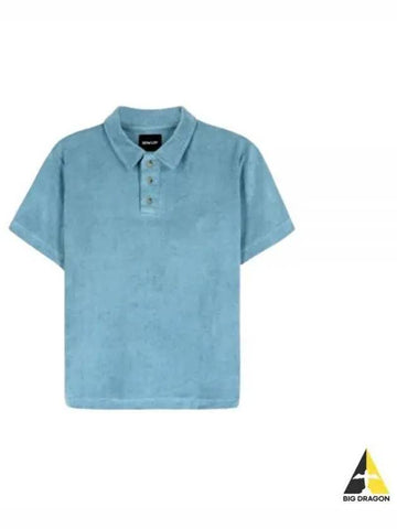 HOWLIN 24 MR FANTASY COLDBLUE terry polo tee - HOWLIN' - BALAAN 1