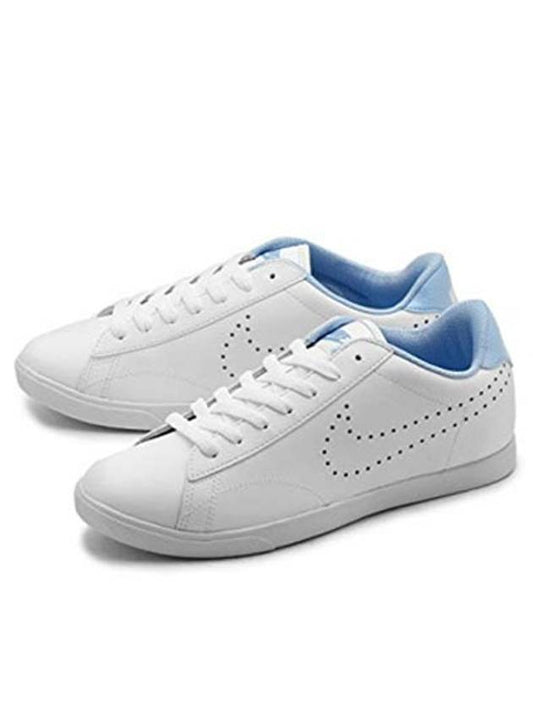 leather racket low top sneakers white blue - NIKE - BALAAN 2