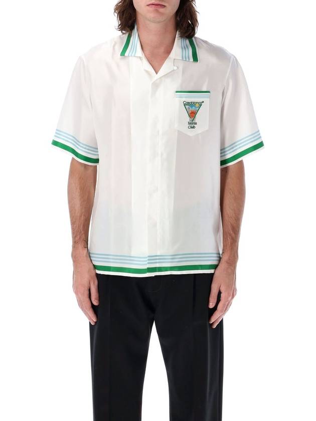 Metaphysical Tennis icon silk shirt - CASABLANCA - BALAAN 4