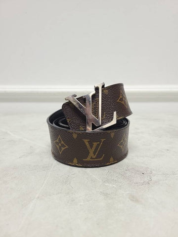 Monogram LV Initial Reversible Belt 40MM 90 - LOUIS VUITTON - BALAAN 1