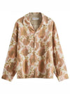 24SS Long Sleeve Shirt M2242HM MINUO FLOWER PRINT Beige - OUR LEGACY - BALAAN 2