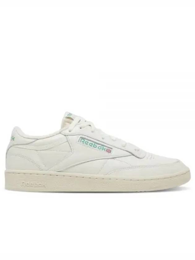 Club 85 Vintage Low Top Sneakers Chalk Green - REEBOK - BALAAN 2