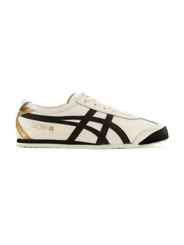 Mexico 66 Low Top Sneakers Cream Black - ONITSUKA TIGER - BALAAN 1