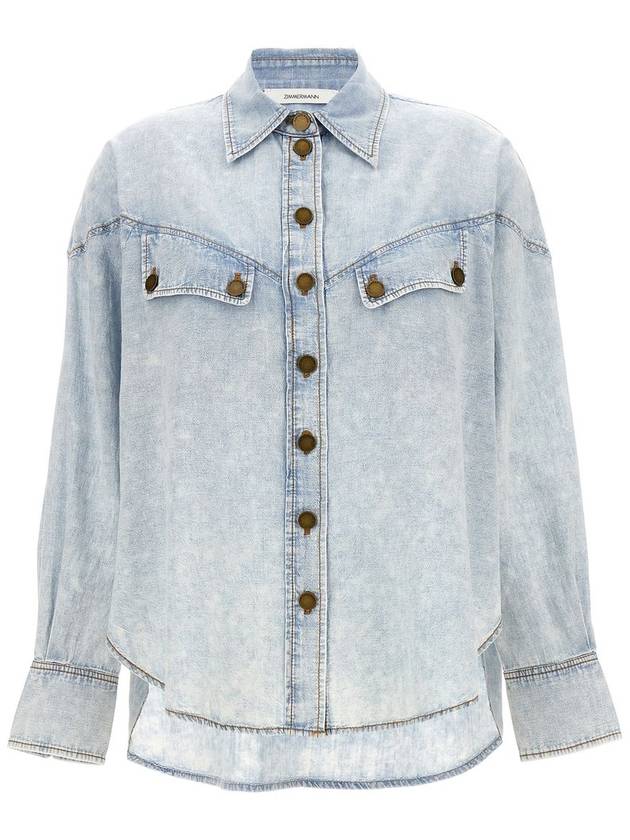 Zimmermann Denim Shirt - ZIMMERMANN - BALAAN 1