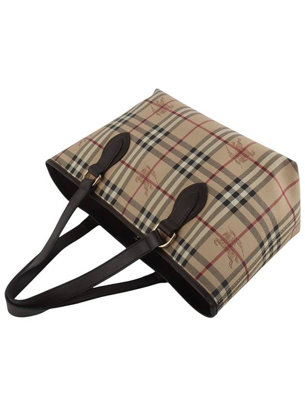 PVC Classic Check Shopper Bag 34241 - BURBERRY - BALAAN 4