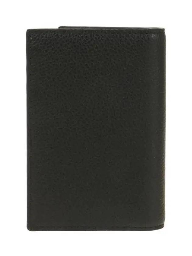 Vitello Logo Leather Card Wallet Black - PRADA - BALAAN 4