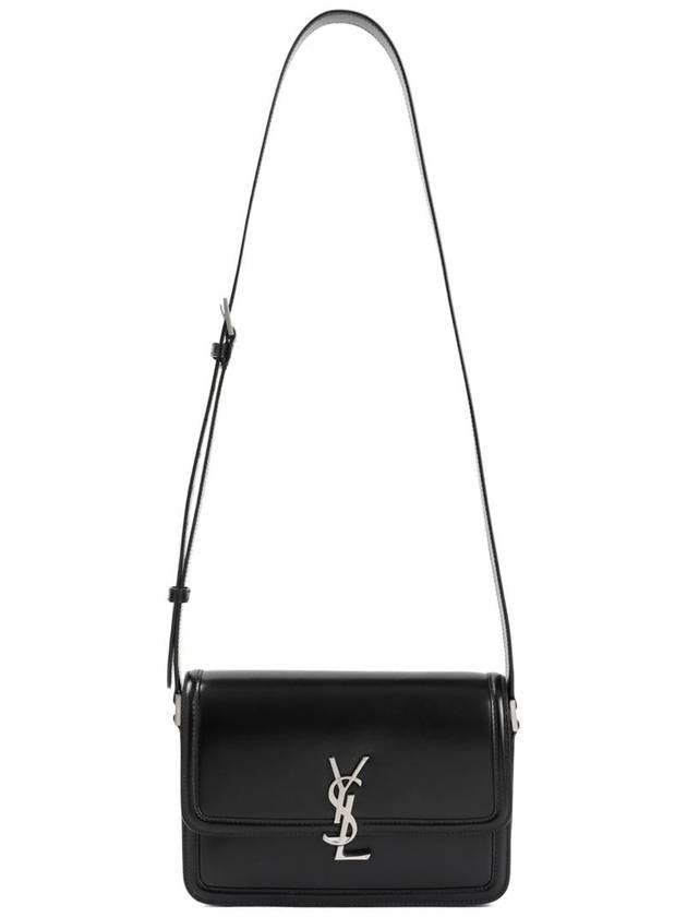 Men's Solferino Medium Satchel Cross Bag Black - SAINT LAURENT - BALAAN 2