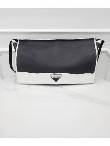 Two tone leather shoulder bag 2VD013 - PRADA - BALAAN 1