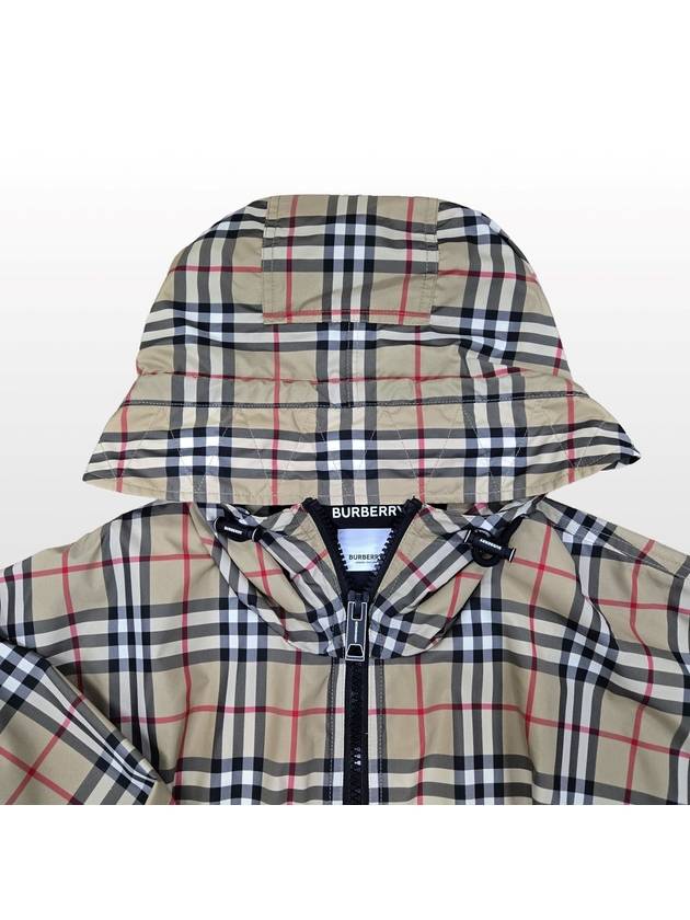 Burberry Classic Check Hooded Windbreaker Jumper Standard S Korea 55 - BURBERRY - BALAAN 2