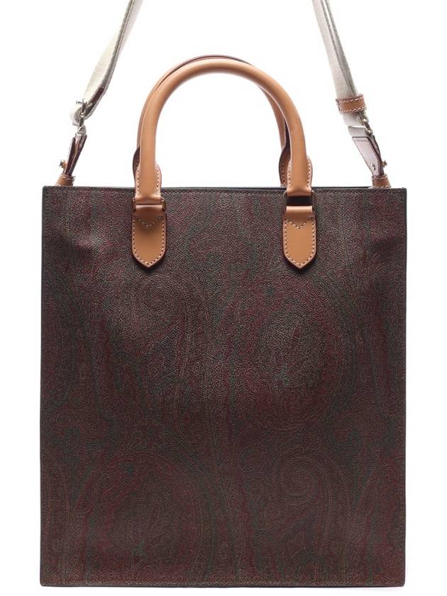 Paisley Tote Bag Brown - ETRO - BALAAN 3