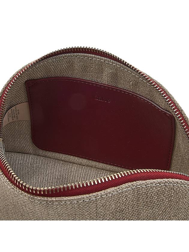 WoMen's Sense Pouch Bag Beige Red - CHLOE - BALAAN 9