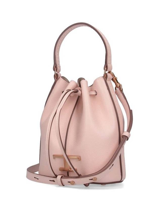 Tod'S Pink Leather Satchel - TOD'S - BALAAN 2