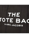 Logo Canvas Small Tote Bag Black - MARC JACOBS - BALAAN 4