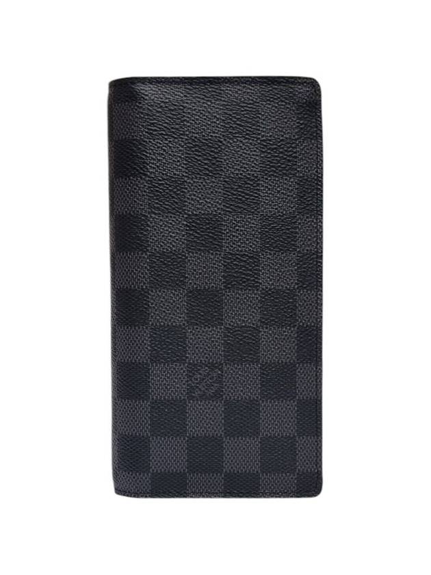 N62665 Damier Graphite Canvas Brazza Wallet Long - LOUIS VUITTON - BALAAN 1