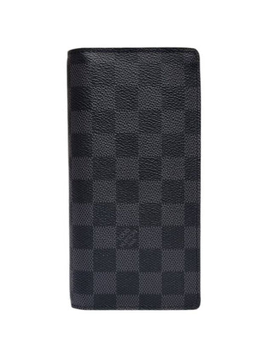 N62665 Damier Graphite Canvas Brazza Wallet Long - LOUIS VUITTON - BALAAN 1