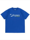 SQUARE P LOGO T SHIRTS OCEAN BLUE - POLYGRAM - BALAAN 1