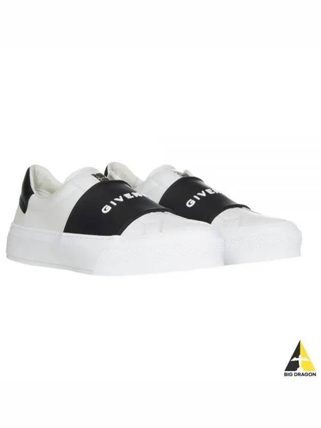 Logo Band City Sports Low Top Sneakers White - GIVENCHY - BALAAN 2